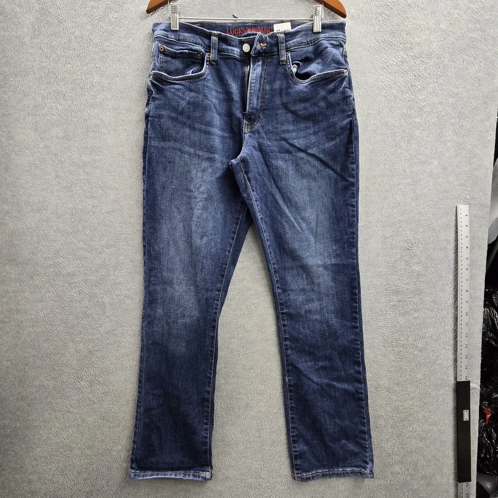 Lucky Brand Men Jeans 32X32 Blue Denim‎ 223 Straight 29